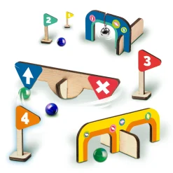 SES Knikker Golf Parcours Hout