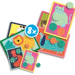 SES My First Dierenprint Stickers