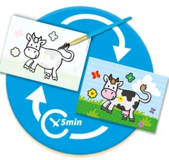 SES My First Kleuren Met Water Boerderij