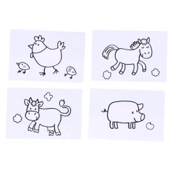 SES My First Kleuren Met Water Boerderij