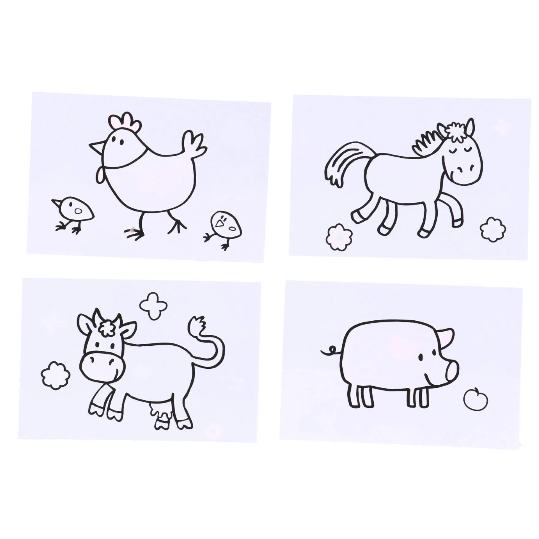 SES My First Kleuren Met Water Boerderij