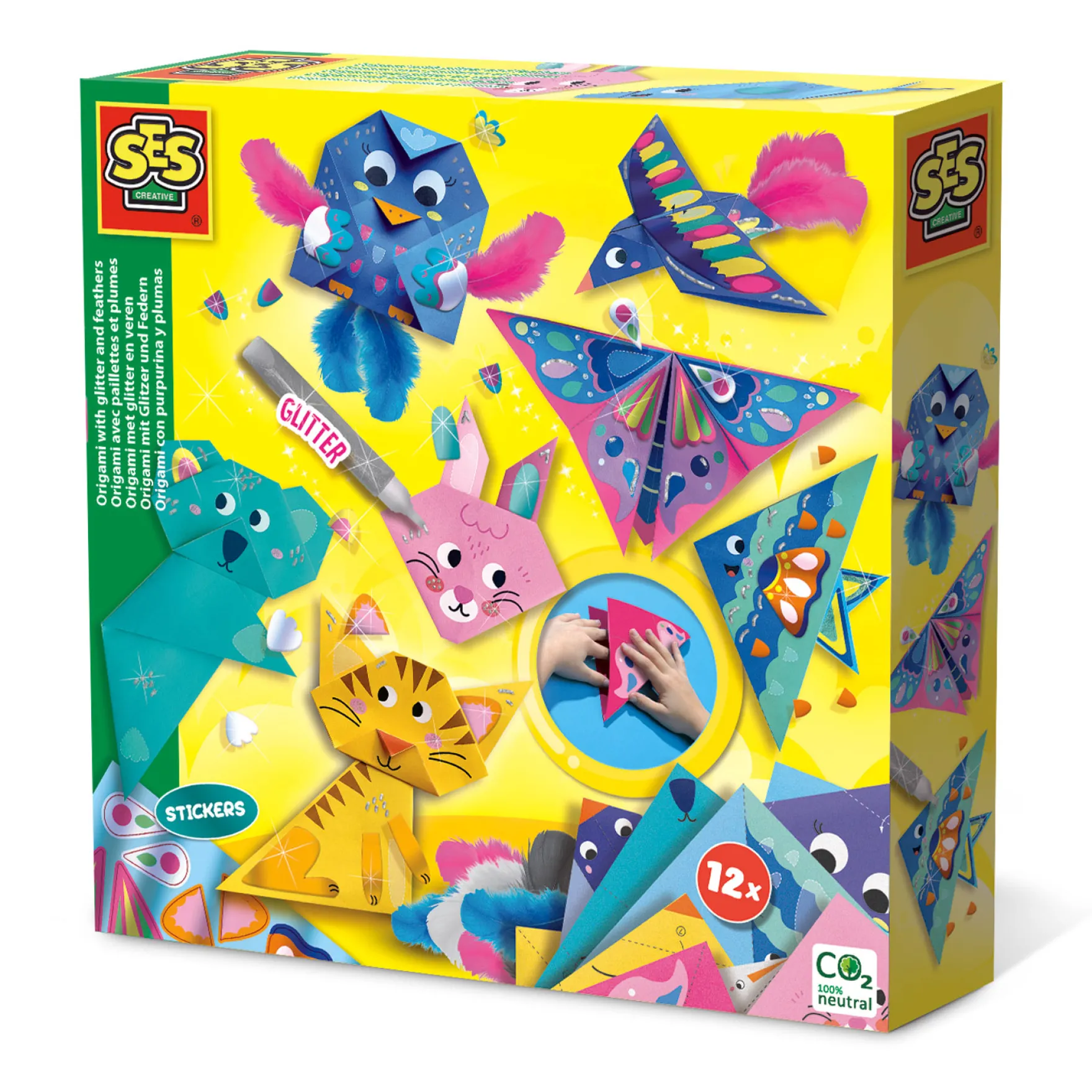 SES Origami Glitter En Veren