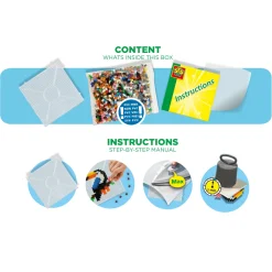 SES Strijkkralen 2400 Jungle Dieren