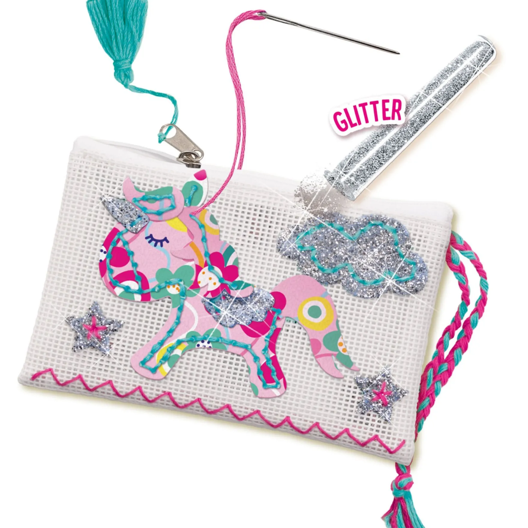 SES Unicorn Etui Borduren