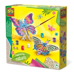 SES Vlinders Versieren Hout