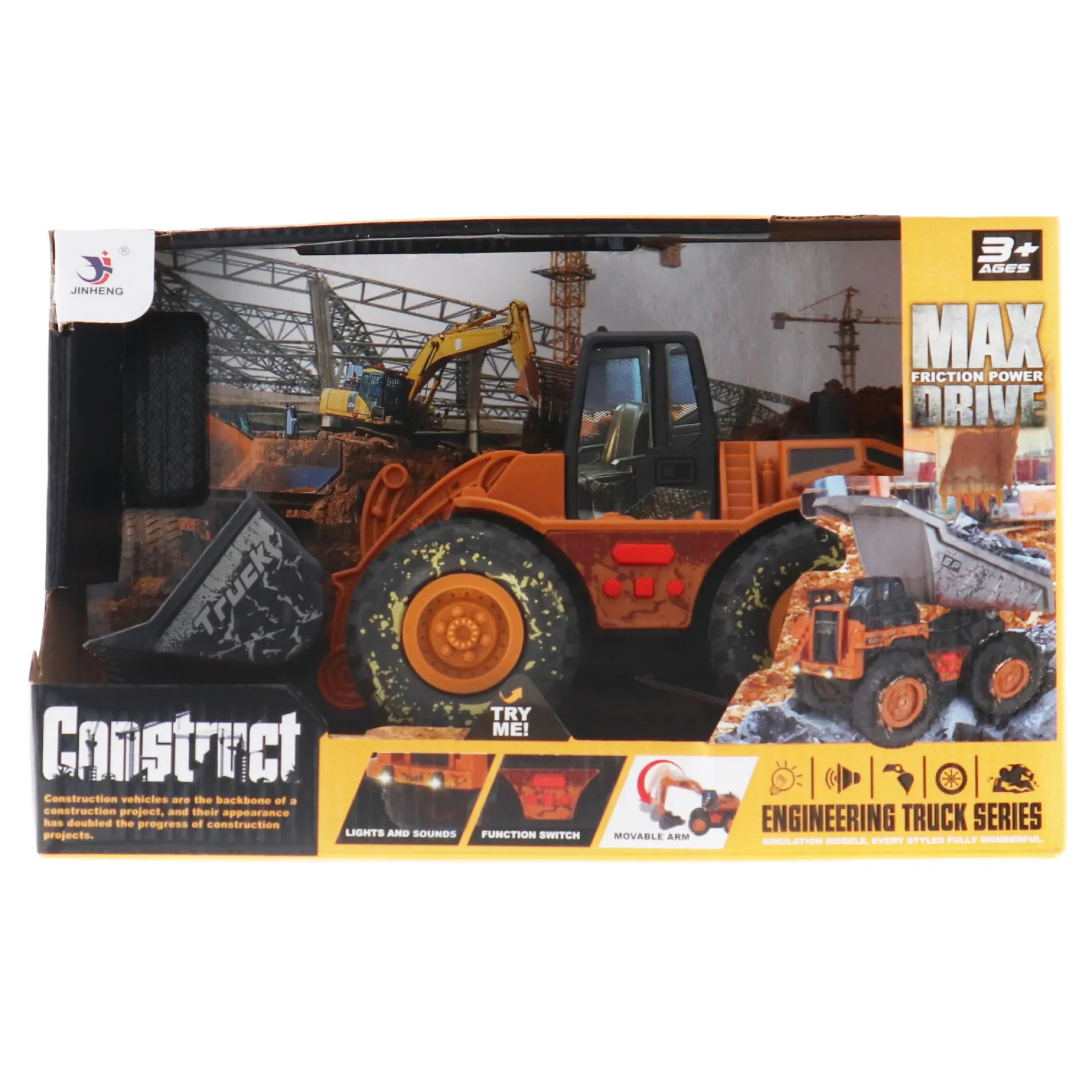 Shovel Constructie Met Licht En Geluid