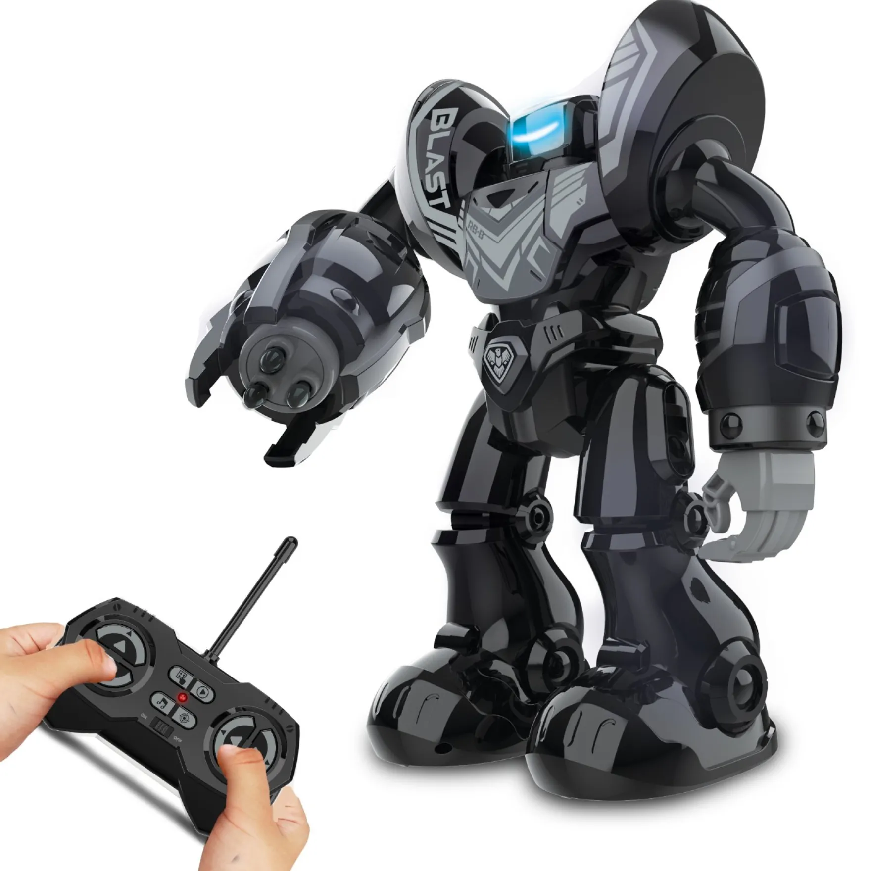 Silverlit Ycoo robo blast zwart