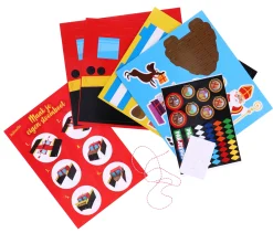 Sint knutselset stoomboot