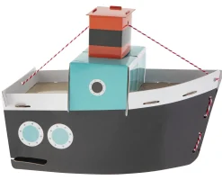 Sint knutselset stoomboot