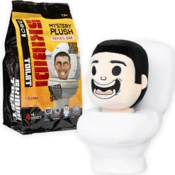 Skibidi toilet mysterie pluche blind 30 cm assorti
