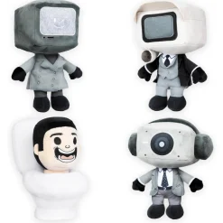 Skibidi toilet mysterie pluche blind 30 cm assorti