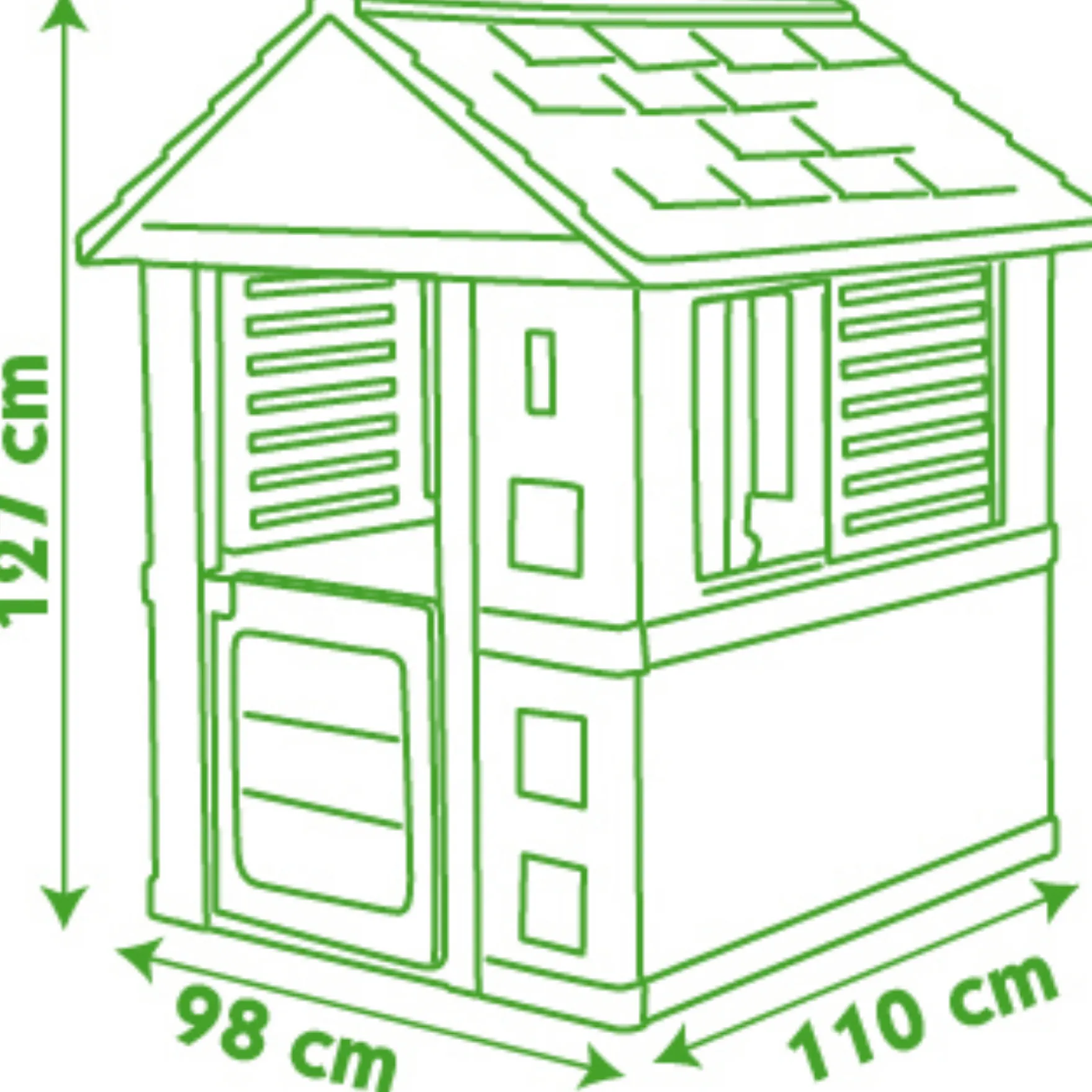 Smoby Speelhuis Lovely 98 X 110 X 127 Cm