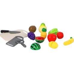 Snij fruit met snijbord