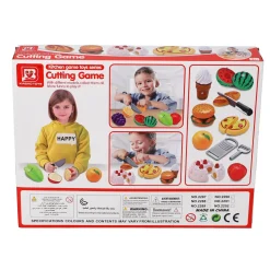 Snij fruit met snijbord