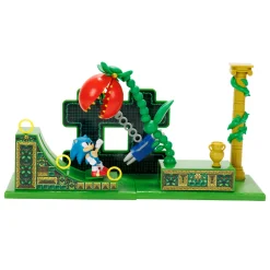 Sonic Speedway Zone speelset inclusief 6,5 cm  figuur