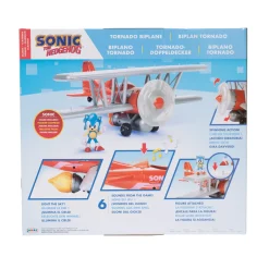Sonic Tornado biplane inclusief 6,5 cm figuur