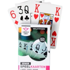 Speelkaarten Senior Extra grote tekens - Kaartspel