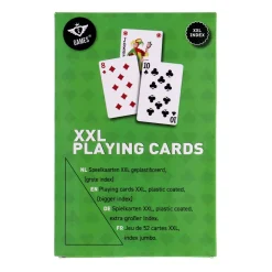 Speelkaarten xxl 18,5 x 12 cm