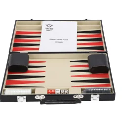Spel Backgammon In Koffer Zwart