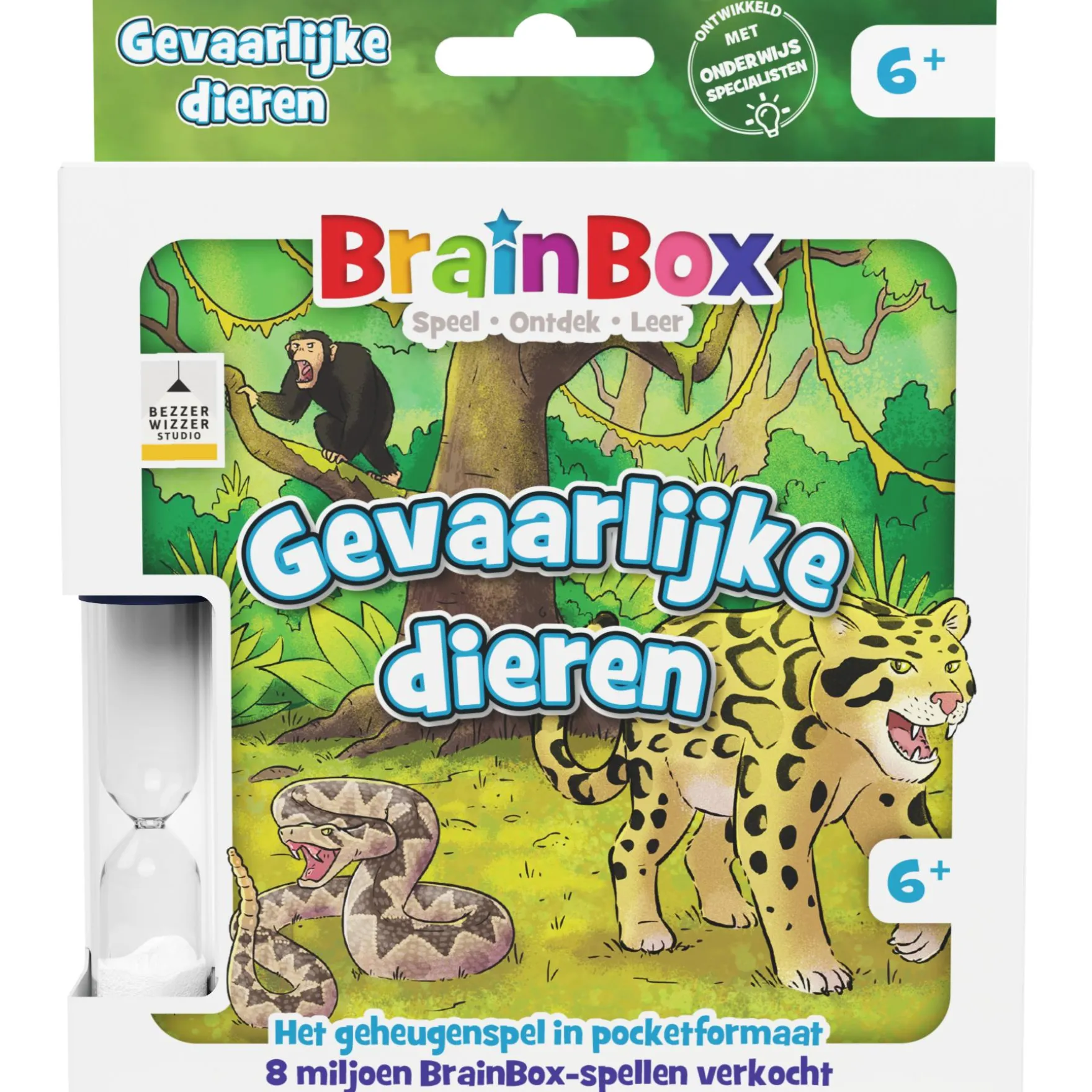 Spel Brainbox Pocket Gevaarlijke dieren