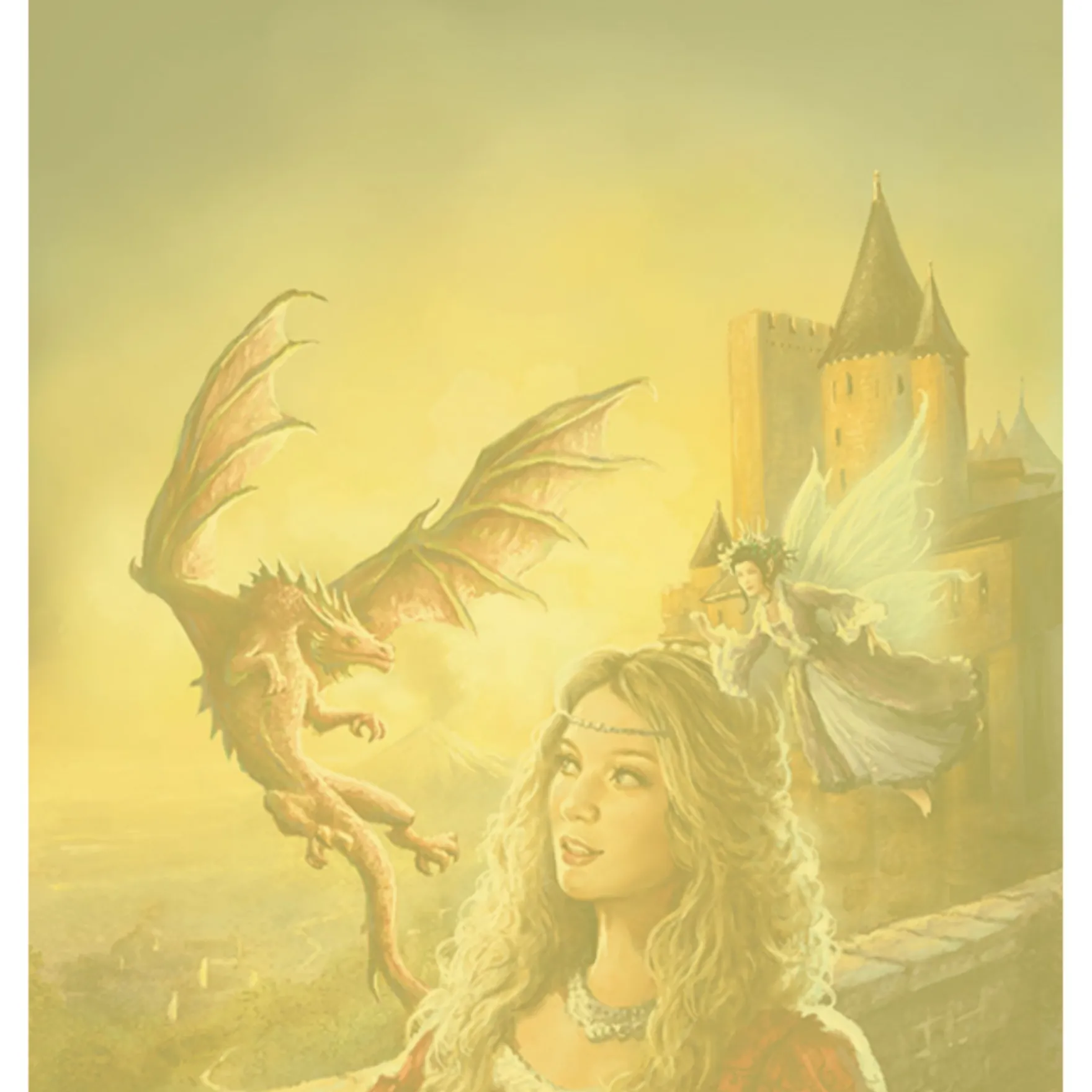 Spel Carcassonne Uitbreiding Draak Fee en de Jonkvrouw