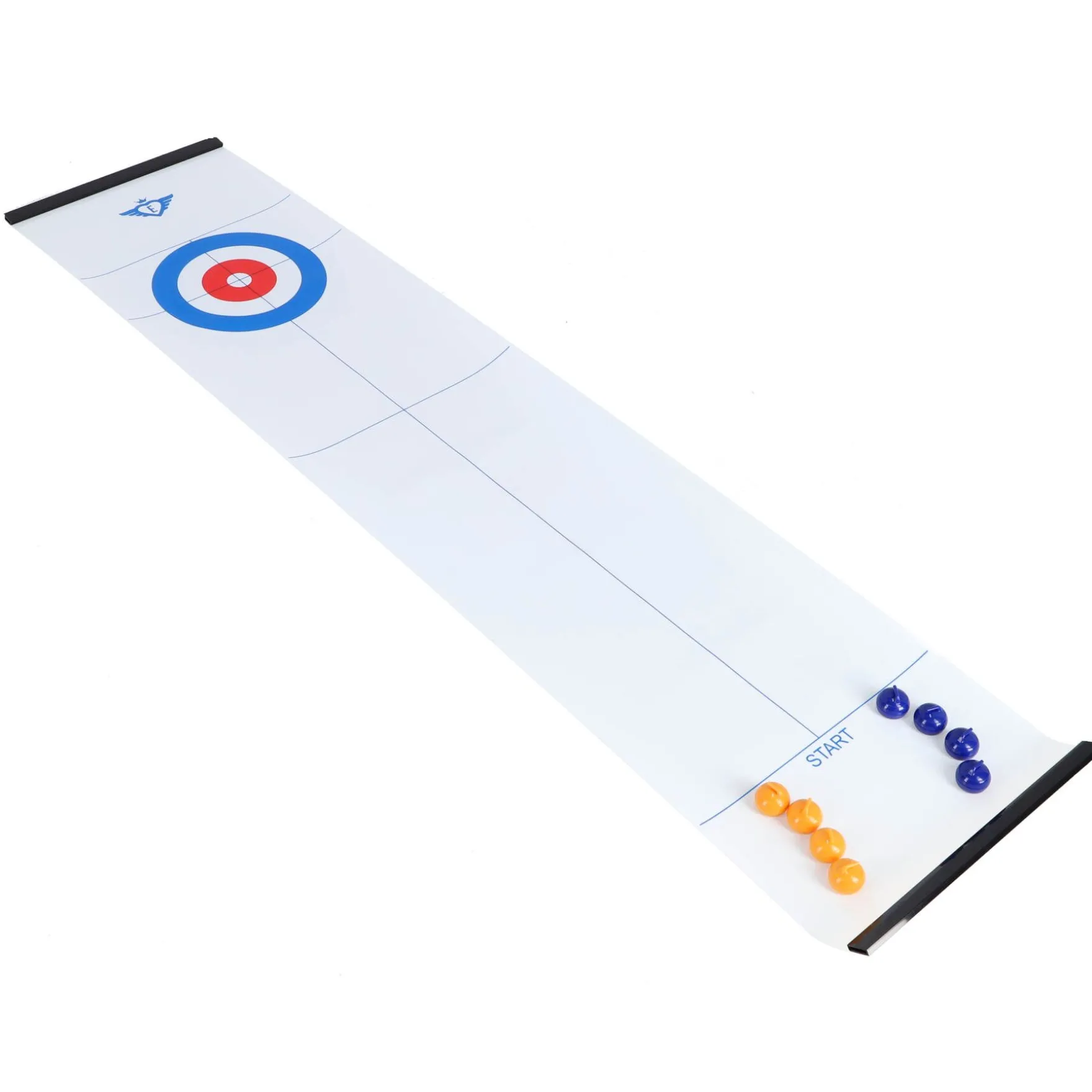 Spel curling, sjoelen en bowlen set 3 in 1