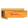 Spel Domino Hout Dubbel 6 In Kist