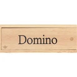 Spel Domino Hout Dubbel 6 In Kist