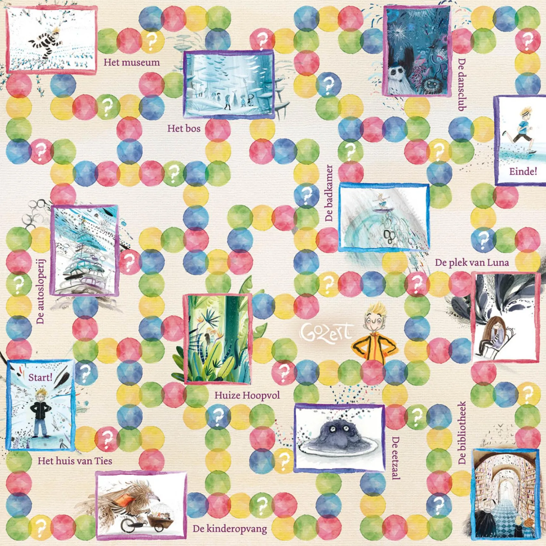 Spel Gozert Het Bordspel