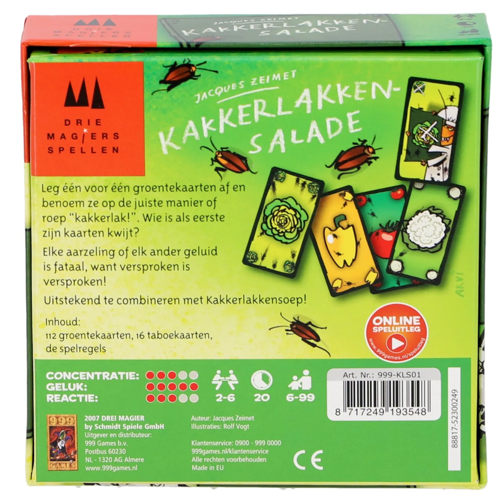 Spel Kakkerlakkensalade