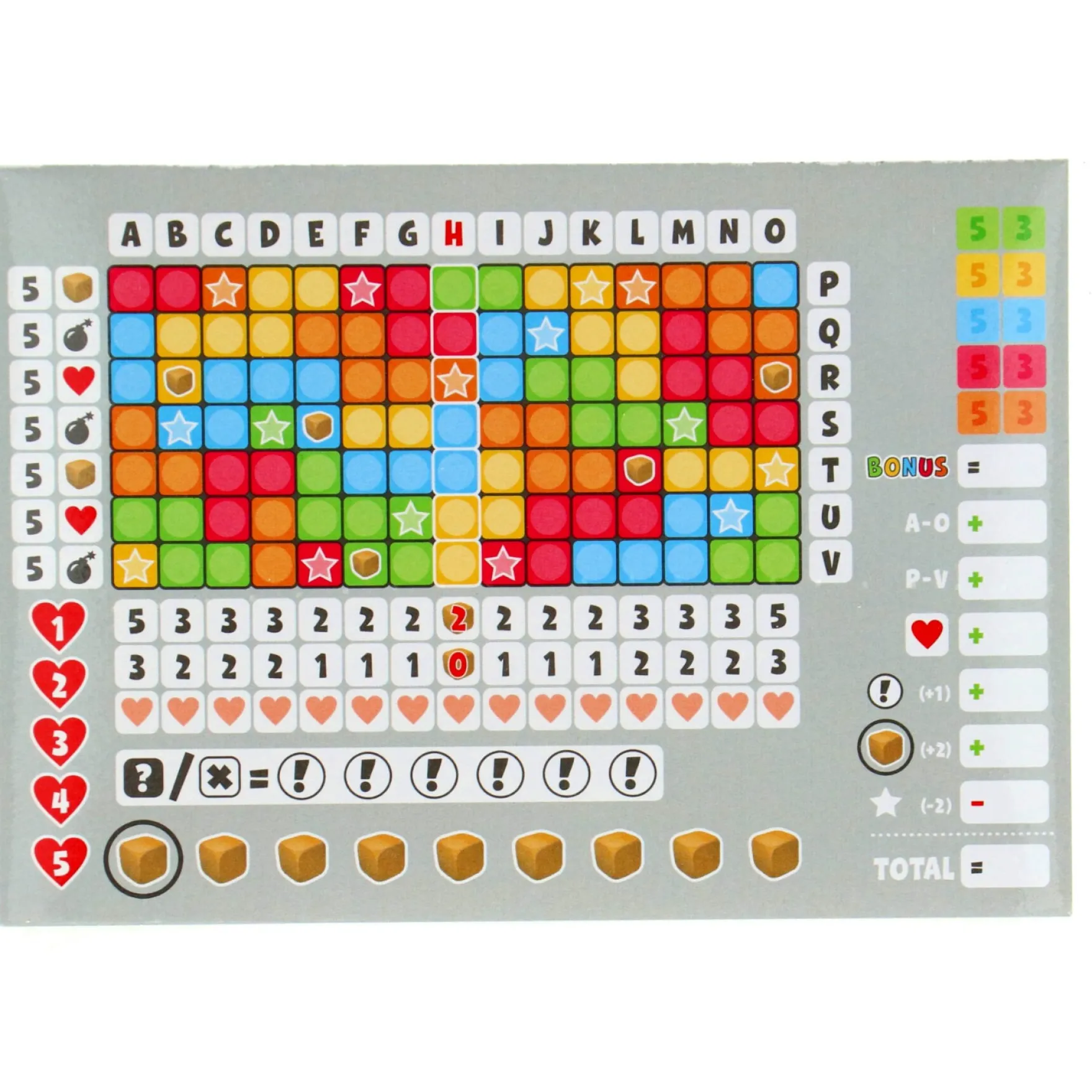 Spel Keer Op Keer 2 Scoreblok Level 1