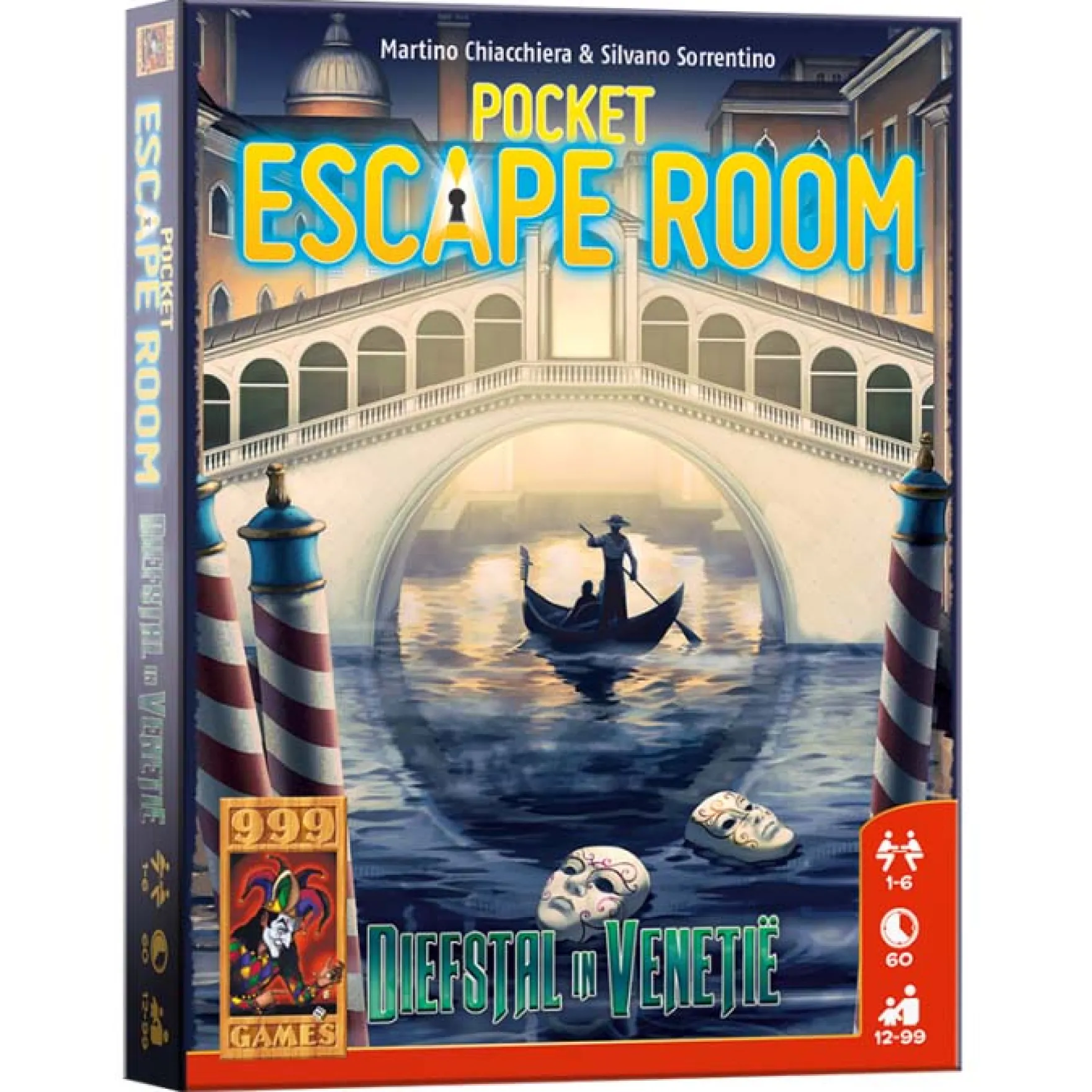 Spel Pocket Escape Room: Diefstal In Venetie