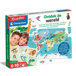 Spel Puzzel Ontdek De Wereld