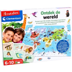 Spel Puzzel Ontdek De Wereld
