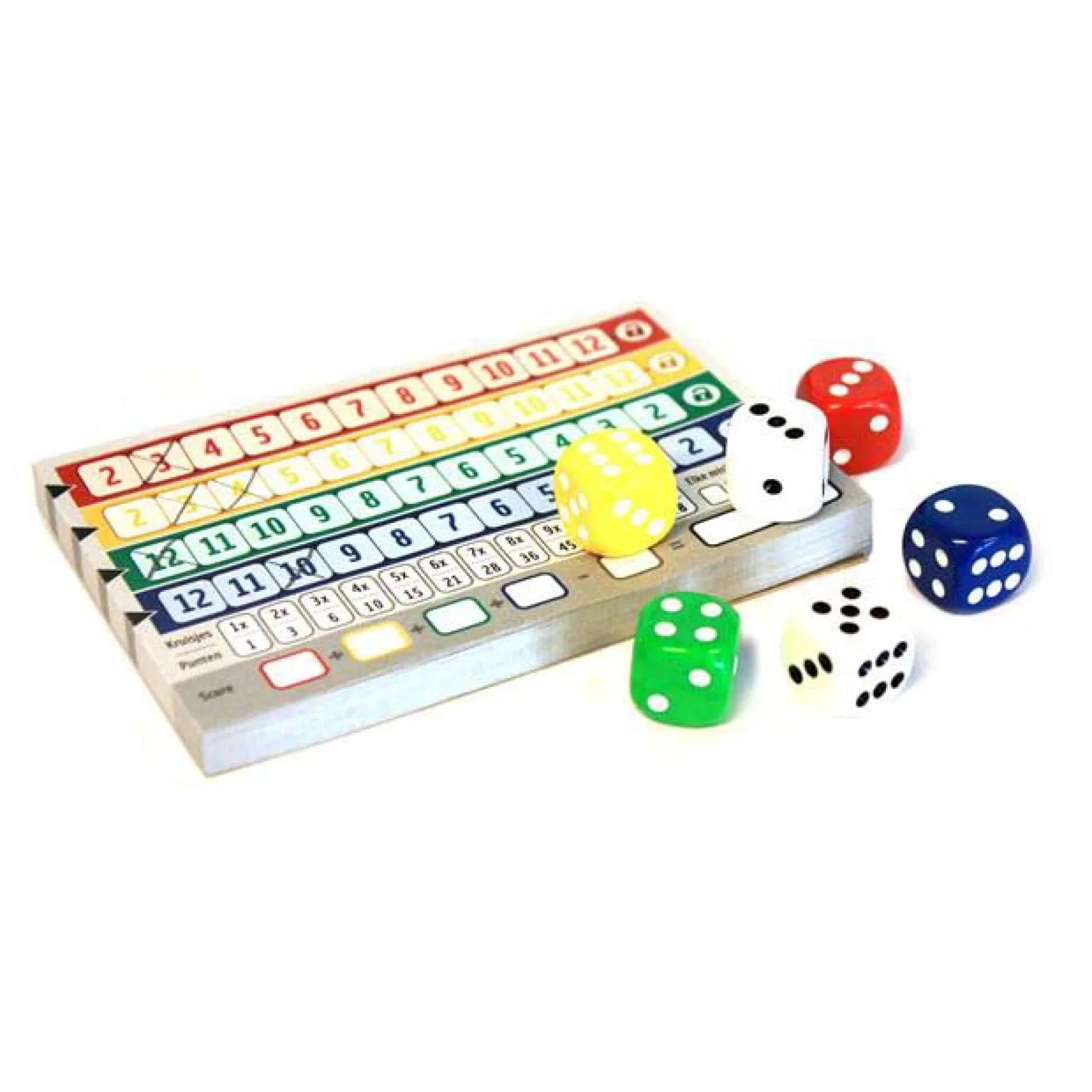 Spel Qwixx Scoreblokken