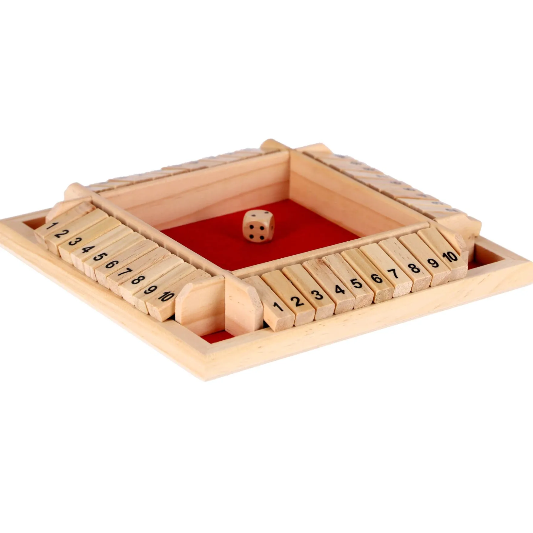 Spel Shut The Box 4 Spelers