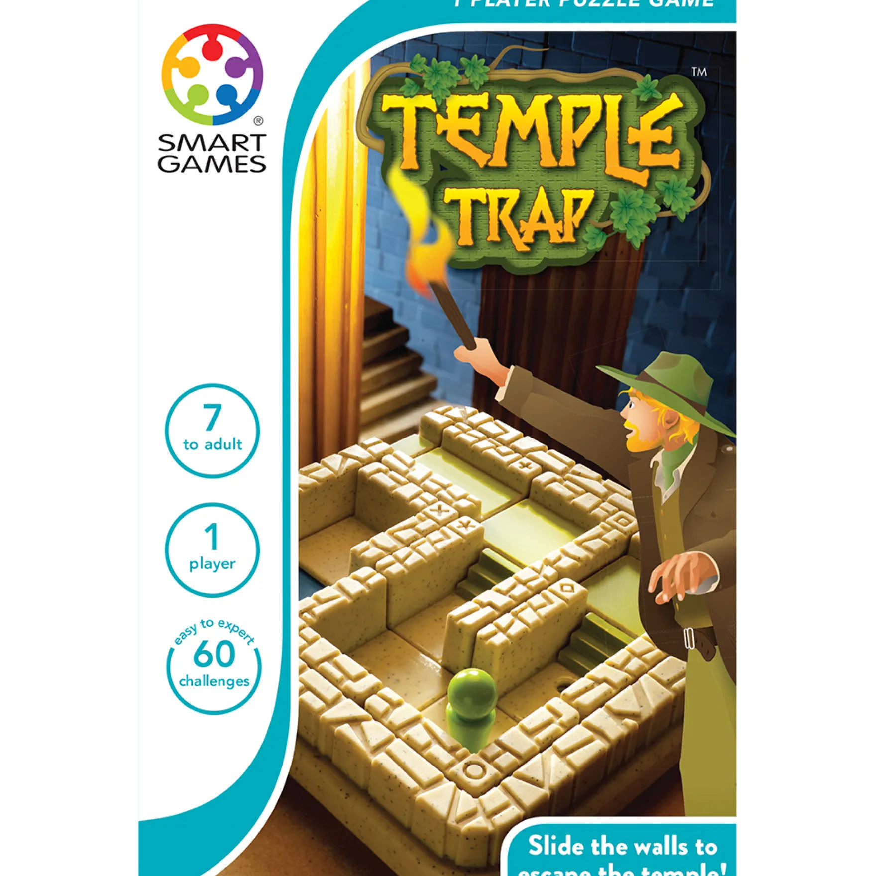 Spel Smartgames Temple Trap (48 opdrachten)