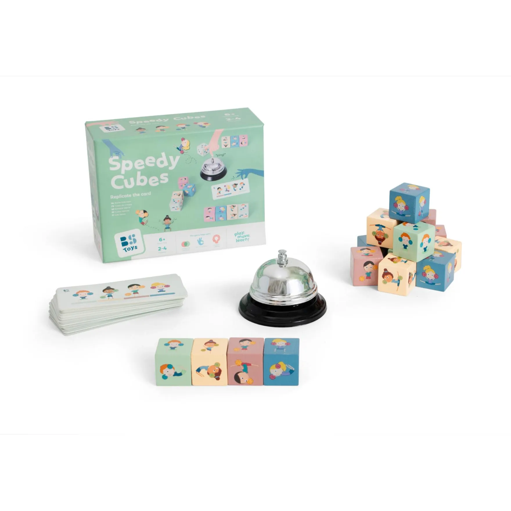 Spel Speedy Cubes Hout