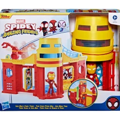 Spidey And Friends stark tower scene playset