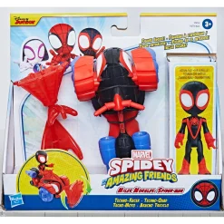 Spidey And Friends Voertuig En Figuur Assorti