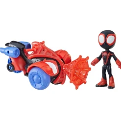 Spidey And Friends Voertuig En Figuur Assorti