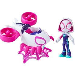 Spidey And Friends Voertuig En Figuur Assorti