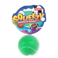 Squeezy sportbal 6 cm 6 assorti