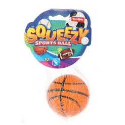 Squeezy sportbal 6 cm 6 assorti