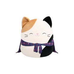 Squishmallows 30 cm cam - brown and black calico w/flannel around the waist