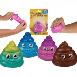 Squishy Plak Poep 4 Assorti Fidget