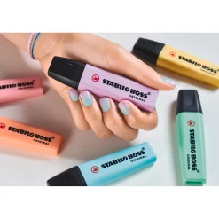 Stabilo Boss original markeerstift pastel 4 stuks
