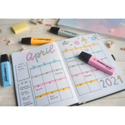 Stabilo Boss original markeerstift pastel 4 stuks