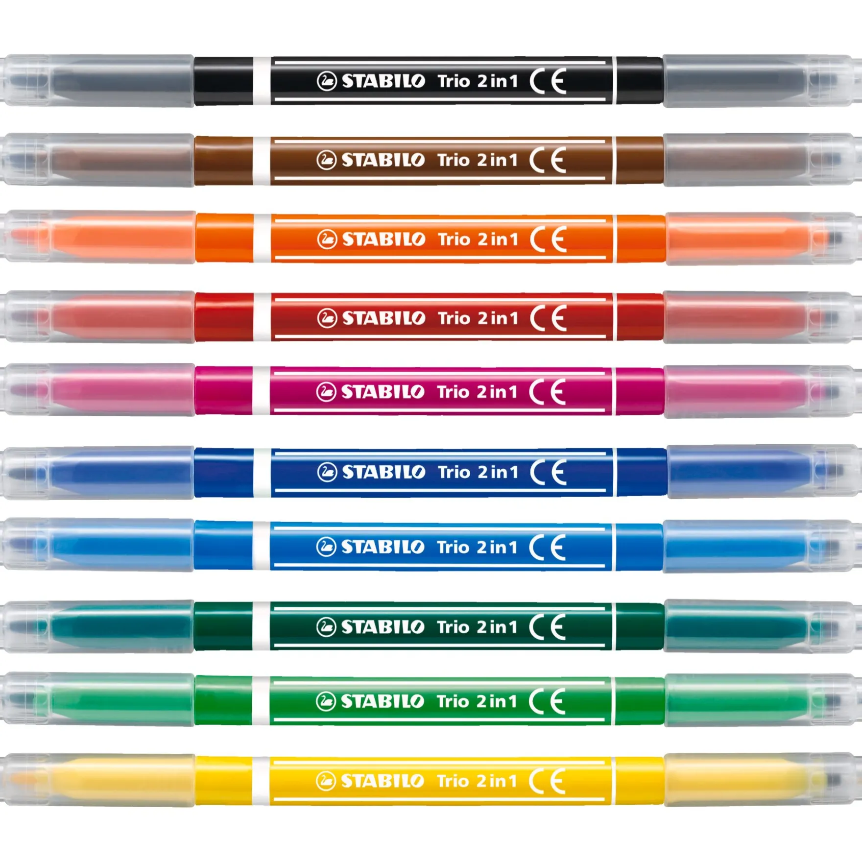 Stabilo trio viltstiften 10 stuks