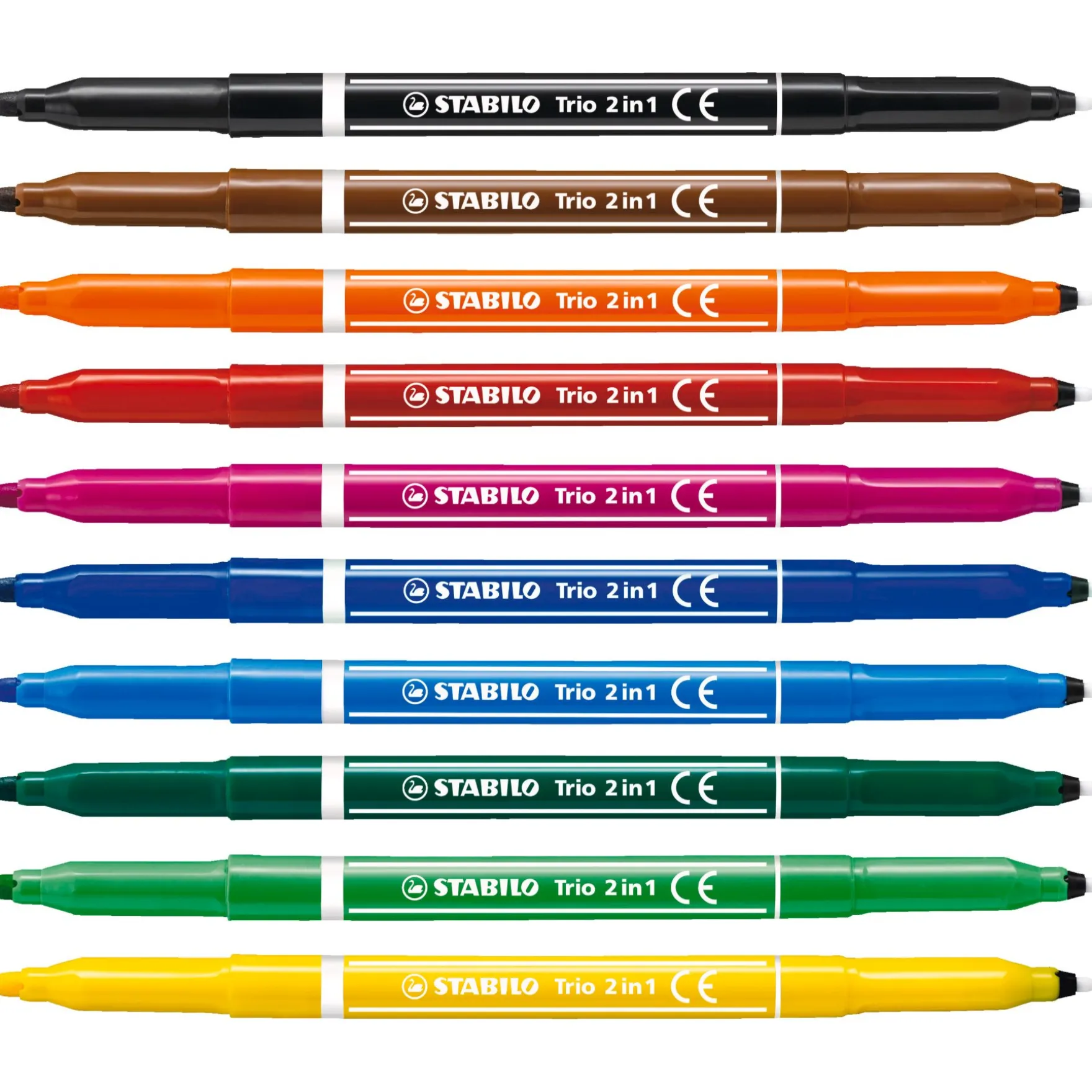 Stabilo trio viltstiften 10 stuks